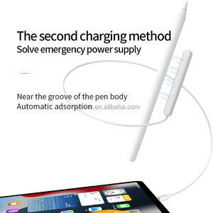 Stylet pour tablette ABS actif en plastique Stylets de 2e génération avec compartiment de charge pour tablette ipad ipad pro 2018-2022 - Product Image 6