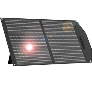 100W Foldable Portable Monocrystalline Silicon <b>Solar</b> <b>Panels</b> 23.5% High-Efficiency IP65 Waterproof CE Certified Charger Power - Product Image 1