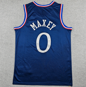 Prix Spécial Nouveaux Maillots de Basketball Antonio de Haute Qualité Broderie 3D Logo Personnalisé Manches Courtes Été Anti-Transpiration Respirant - Product Image 6