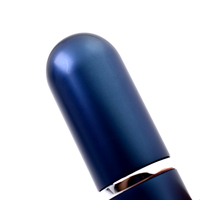 Flacon de parfum unique en aluminium 5 ml, rechargeable, vide, avec logo personnalisé, corps ovale