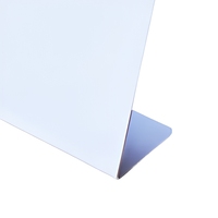 Carte NFC 213 Mini Tag en PVC en forme de L avec code QR, panneau de table RFID 13,56 MHz pour les avis de paiement, avec fournisseur NFC