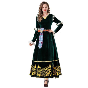 Disfraz de Halloween estilo corte Medieval Brave Legend Melinda COSplay Vestido Mujer adulto poliéster - Product Image 4