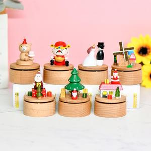 Caja de música mecánica con <span class=keywords><strong>tema</strong></span> de boda, madera de haya para regalo de boda - Product Image 2