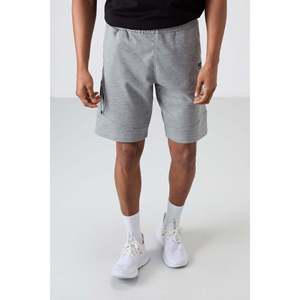 Pantalones cortos estampados Amos Grey Melange para hombre - 81246 - Gb melange - Product Image 1