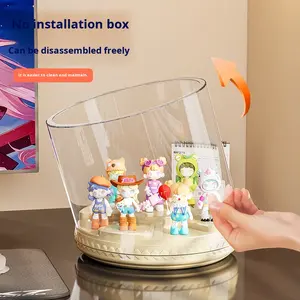 Gabinete <span class=keywords><strong>de</strong></span> almacenamiento <span class=keywords><strong>de</strong></span> plástico PET moderno, caja <span class=keywords><strong>de</strong></span> exhibición, multicapa, transparente, a prueba <span class=keywords><strong>de</strong></span> polvo para muñecas, figuras <span class=keywords><strong>de</strong></span> <span class=keywords><strong>mano</strong></span> para ladrillos Lego <span class=keywords><strong>de</strong></span> aluminio - Product Image 4