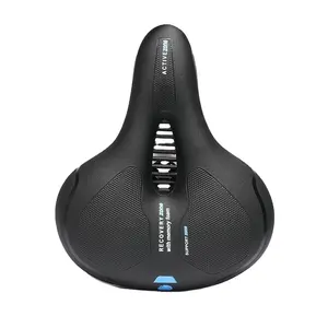 Oversized Comfort Bike Seat Most Comfortable Replacement Bicycle Saddle Universal Fit for Exercise Bike and Outdoor Bikes