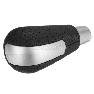 Palanca de Cambios para Auto, para Mazda 6 GG GH, para Mazda 8 CX-7 MX5 RX8 Mazda 3 BK BL, Cuero PU, Negro Mate Cromado - Product Image 4