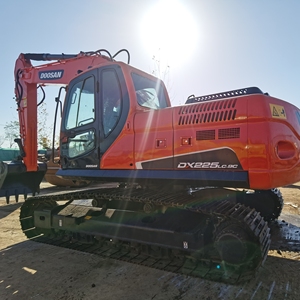 รถขุด Doosan เครื่องขุด DX225 22ton มือสองเครื่องขุดมือสองจากเกาหลีคุณภาพสูงทำงานต่ำ - Product Image 1