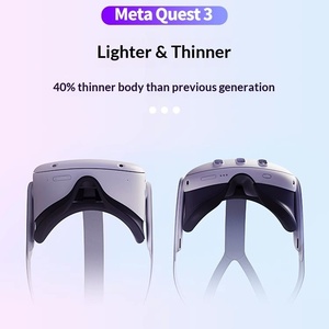 Pour lunettes <span class=keywords><strong>VR</strong></span> <span class=keywords><strong>Oculus</strong></span> Quest 3, console de jeu tout-en-un à détection de mouvement, appareil 3D monté sur la tête compatible Steam - Product Image 3