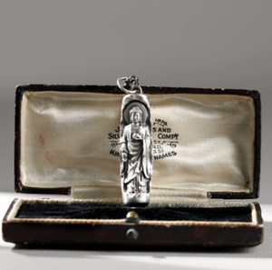 Pendentif ZHENXUN S925 en argent pur, Collier Bouddha Piliers du Soleil, Statue Bouddha, Signe du Zodiaque Bouddha, Design Original - Product Image 3