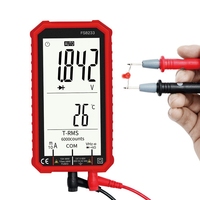 Multimètre numérique portable à grand écran FS8233 avec protection contre les surintensités, mesure de la capacité, de la tension et du courant