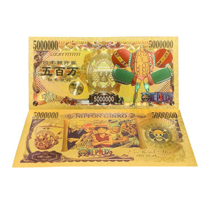 คอลเลกชันธนบัตรทองคำที่ระลึกวันพีซสำหรับเป็นของขวัญสำหรับเด็ก - Product Image 6