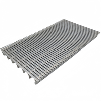 Saringan Filter Kawat V Persegi Presisi Khusus 0.05mm Anti Penyumbatan untuk Pengolahan Air, Bahan Stainless Steel 304