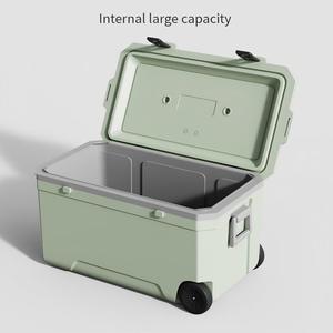 Caja de Pesca Térmica Multifuncional Moderna y Portátil con Ruedas, Personalizable, Enfriador de 45L - Product Image 5