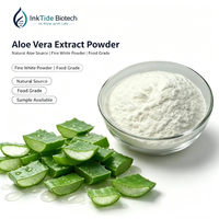 Poudre d'extrait d'aloe vera séché par pulvérisation de qualité alimentaire, ingrédient actif Aloïne, concentration personnalisable 10:1-200:1, vente en gros usine