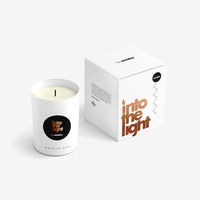 Vente en gros de boîtes à bougies en papier personnalisées de luxe Emballage personnalisé avec logo imprimé double face pour parfums et cosmétiques
