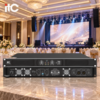 Amplificateur de puissance professionnel XLR double canal 2000W, amplificateur de puissance haute performance