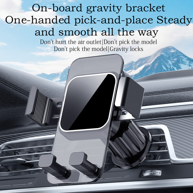Wholesale Durable ABS Waterproof Phone Holder Air Vent Dashboard Anti Shake Adjustable Car Mount