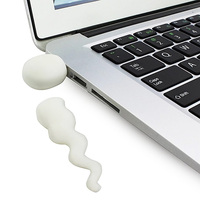 Baru Seksi Sperma Bentuk USB Flash Drive Custom 4GB 8 Gb 16GB 32GB Media Penyimpanan Lainnya untuk Baik hadiah