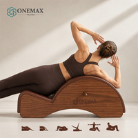 Onemax Correcteur de colonne vertébrale en bois massif personnalisé, Arc Barrel, Mobilier de studio professionnel, Durable et sain
