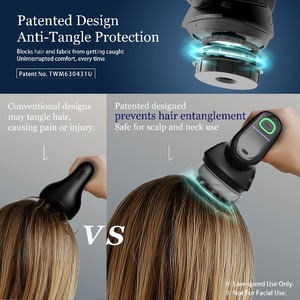 Ergonomic Cordless Electric Head <b>Massager</b> Rechargeable Portable Scalp & Full Body Soothing <b>Tool</b> - Product Image 3