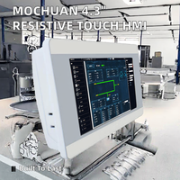 Pantalla Táctil Resistiva Industrial HMI de 4.3 Pulgadas y 4 Cables MC-H043S con Resolución de 800x480 y Comunicación RS-485, Controlador HMI