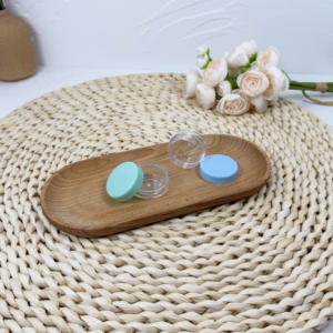 3g-10g Clear Portable <b>Mini</b> Plastic Cosmetic Jar with Top Lid for Travel <b>Storage</b> - Product Image 2