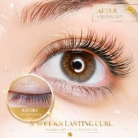 Kit de permanente pour cils ICONSIGN en gros, kit de rehaussement de cils à la cystéamine, huile de camélia et d'argan, système de recourbement rapide, logo personnalisé