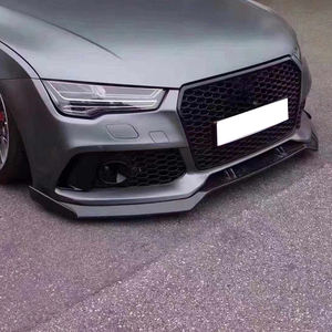Séparateur de lèvre de pare-chocs avant en fibre de carbone pour <span class=keywords><strong>audi</strong></span> a7 rs7 - Product Image 5