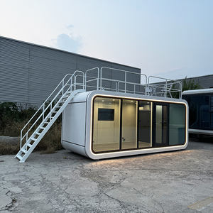 Usine Direct Espace Capsule Capsule Maison Triangle Cabine pour <span class=keywords><strong>Camping</strong></span> En Plein Air Resort Hôtel Mobile Hébergement - Product Image 5