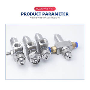 หัวฉีดพ่นละอองละเอียดแบบปรับแรงดันได้ 1/4 นิ้ว สำหรับพ่นละอองน้ำและแก๊ส แบบผสมสองของเหลว รุ่นใหม่ - Product Image 3
