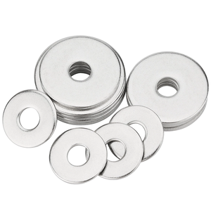 Din9021 thép không gỉ 304 Gasket phẳng Pad máy giặt shims lớn lớn phẳng máy giặt Vòng đục lỗ máy giặt Gasket - Product Image 4