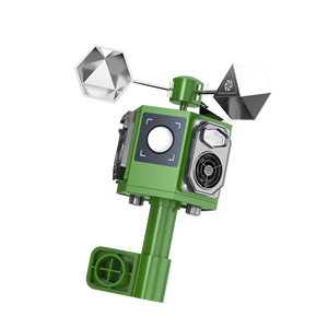 Répulsif solaire à ultrasons contre les parasites Sonic Bird Sparrow pour la ferme Réflecteurs d'oiseaux alimentés par le vent Dispositifs d'effarouchement pour l'extérieur - Product Image 5