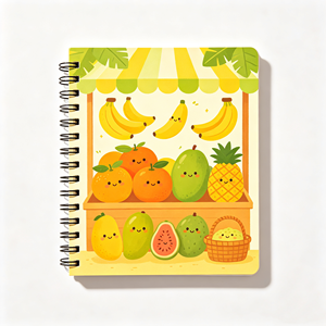 Cuaderno Espiral Ecológico Personalizado Hecho <span class=keywords><strong>de</strong></span> <span class=keywords><strong>Papel</strong></span> <span class=keywords><strong>Reciclado</strong></span>, Tapa Blanda con Encuadernación Espiral, A5, Cuadernos Sostenibles para Niños - Product Image 2