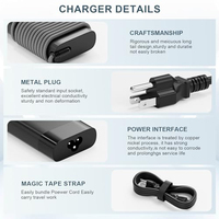 Chargeur pour ordinateur portable USB C HP 65W en gros, remplacement pour HP Spectre x360 Pavilion Elite X2 Type C, adaptateur secteur USB-C HP 65w