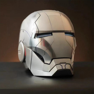 Casque Iron Man à commande vocale Jarvis, portable pour cosplay, jeux de rôle et fêtes - Product Image 6