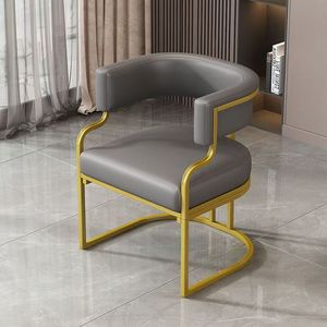 Sillas de Comedor de Lujo, Sillas de Maquillaje para el Hogar, Sillas para Recepción de Hotel, Oficinas de Ventas, Negociación, Sofás, Respaldales para Salón de Uñas - Product Image 4