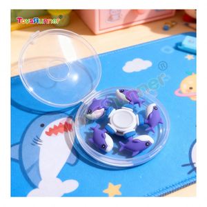 ฟิดเจ็ตสปินเนอร์ซิลิโคน/พลาสติก ปรับแต่งได้ ทนทาน เงียบ ออกแบบตามหลักสรีรศาสตร์ ของเล่นเสริมประสาทสัมผัส EDC สำหรับทุกเพศทุกวัย บรรเทาความเครียดสำหรับผู้ป่วยออทิสติก - Product Image 2