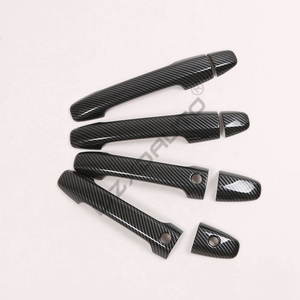 Accesorios para Auto WZXD, Cubierta de Manija de Puerta de Fibra de Carbono ABS, Adhesivo Decorativo para 2015 2018 2022 - Product Image 6