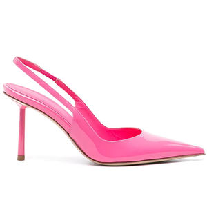 Escarpins Stilettos à Talon Haut Personnalisés, Sexy, Bout Pointu, en Cuir Verni Bleu Foncé, Taille <span class=keywords><strong>12</strong></span>, pour Femme - Product Image 5