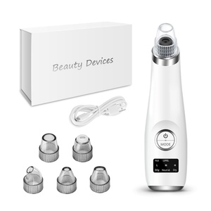 Nuevo Limpiador de Poros de 5 Cabezales, Aspiradora Eléctrica para la Cara, Eliminador de Comedones y Acné, Eliminador de Puntos Negros - Product Image 1
