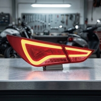 Luces Traseras LED para BMW G30, 525i, 530i, 535i, 540i, G38, M5, F90, Luces de Freno Traseras con Animación de Encendido, DRL