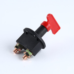 Interrupteur à bouton-poussoir 250V 1NO, borne à vis, non éclairé, IP40, plastique, arrêt d'urgence pour usage industriel - Product Image 2