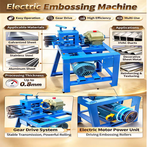 Máquina Eléctrica <span class=keywords><strong>de</strong></span> Bajo Costo para Plegado y Rebordeado <span class=keywords><strong>de</strong></span> Láminas, Máquina <span class=keywords><strong>de</strong></span> Presión <span class=keywords><strong>de</strong></span> Bordes Eléctrica para Acero Inoxidable y Aluminio, Máquina <span class=keywords><strong>de</strong></span> Grabado en Relieve - Product Image 4