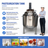 Pasteurisateur automatique rectangulaire pour lait en vrac Ace CE approuvé, capacité 20 litres