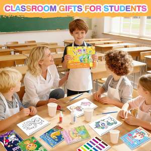 24 Libri da Colorare ad Acqua per Bambini, Regali per Feste, 3-5 Anni, <span class=keywords><strong>Carta</strong></span> Termica Mini in Blocco, per Bambini 4-8 Anni, Maschi e Femmine - Product Image 6