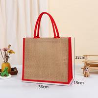 Sacs en jute personnalisés imprimés avec poignées, petits, à cordon coulissant, fermeture éclair, ruban, en vrac, écologiques, durables, réutilisables, pochettes d'emballage