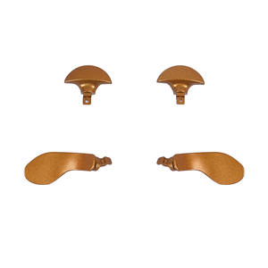 Poignée en métal pour manette de jeu <span class=keywords><strong>PS5</strong></span> Edge Elite, palettes en métal de remplacement, pièces de rechange, verrouillage du gâchette, accessoires de remplacement - Product Image 4