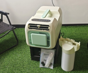 Climatiseur mobile portable OEM à fort débit d'air, refroidissement rapide, sans drainage, mini climatiseur portable à faible bruit - Product Image 3