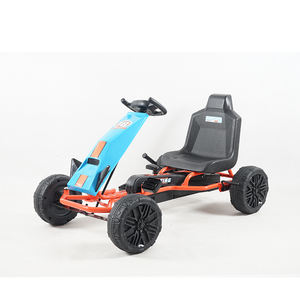 <span class=keywords><strong>Mini</strong></span> karts électriques d'extérieur à quatre roues en acier avec frein à pédales pour enfants de 3 à 12 ans - Product Image 1